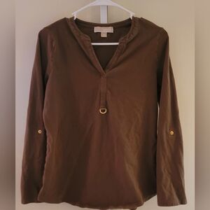 Michael Kors long sleeve women's shirt size M